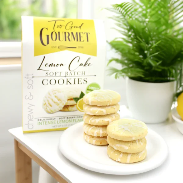 Soft & Zesty Lemon Batter Cookies